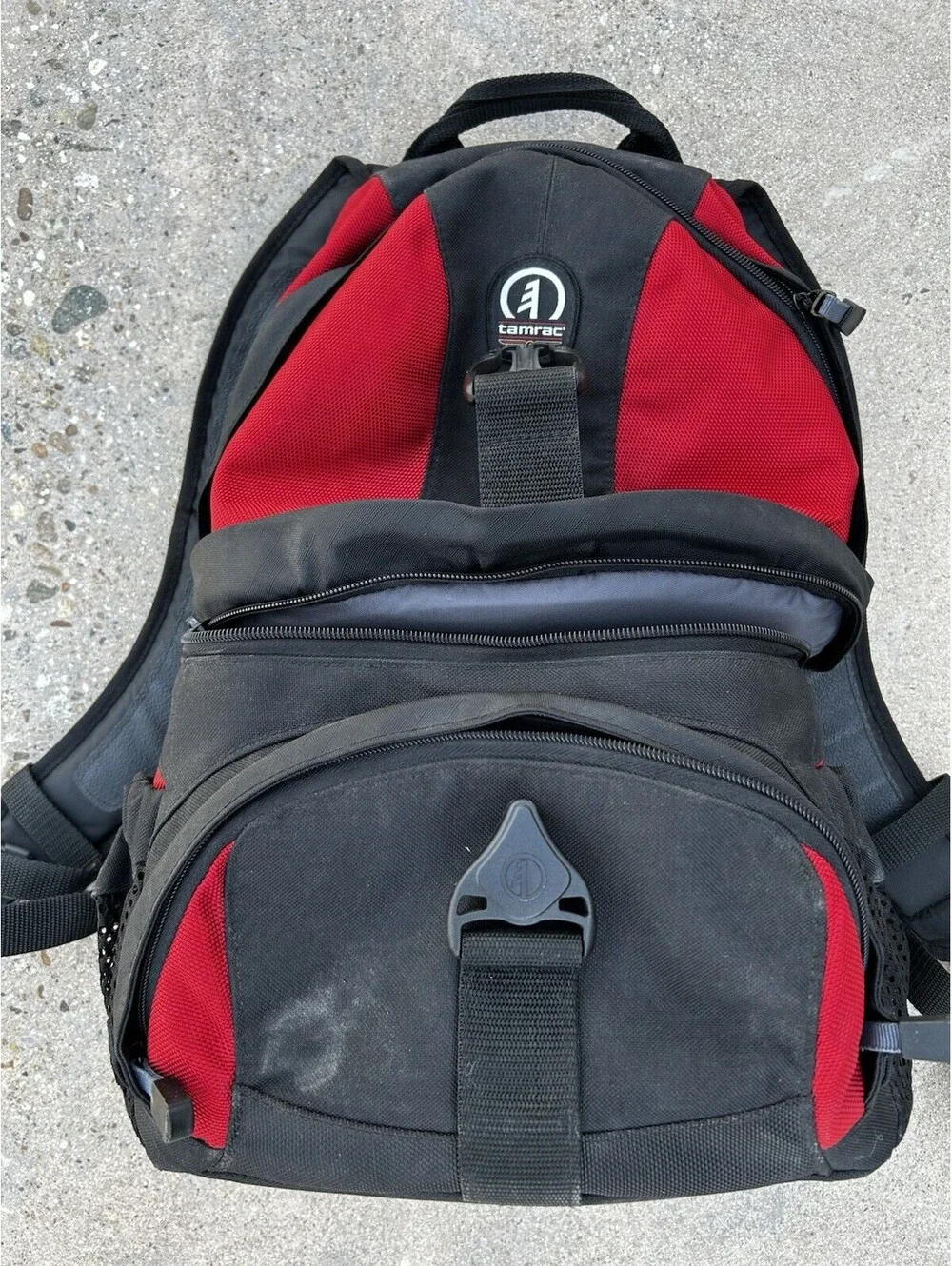 Tamrac Camera Backpack Padded Hiking SAS Photography Hiking Travel Padded Red
